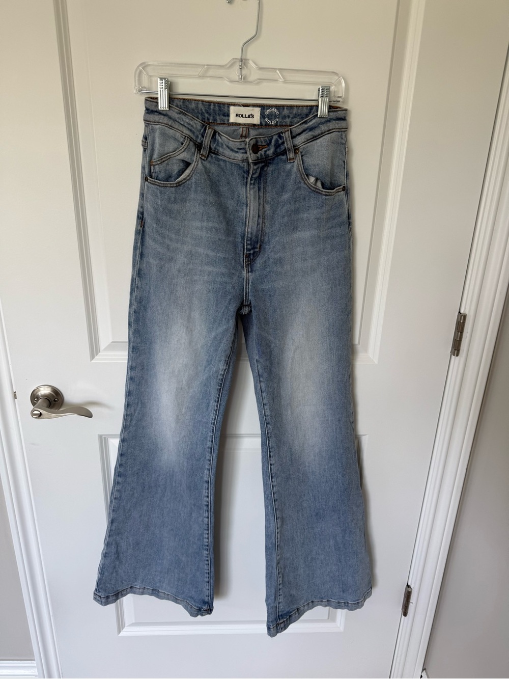 Rolla’s East Coast Flare High Rise Jeans Size 30